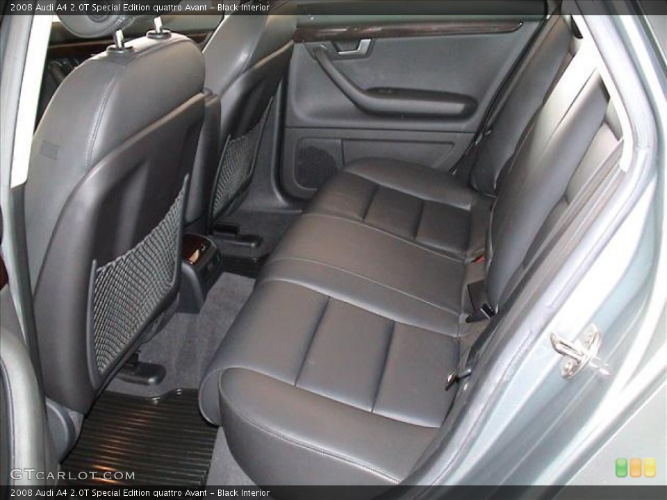 Black Interior Photo for the 2008 Audi A4 2.0T Special Edition quattro Avant #56097452