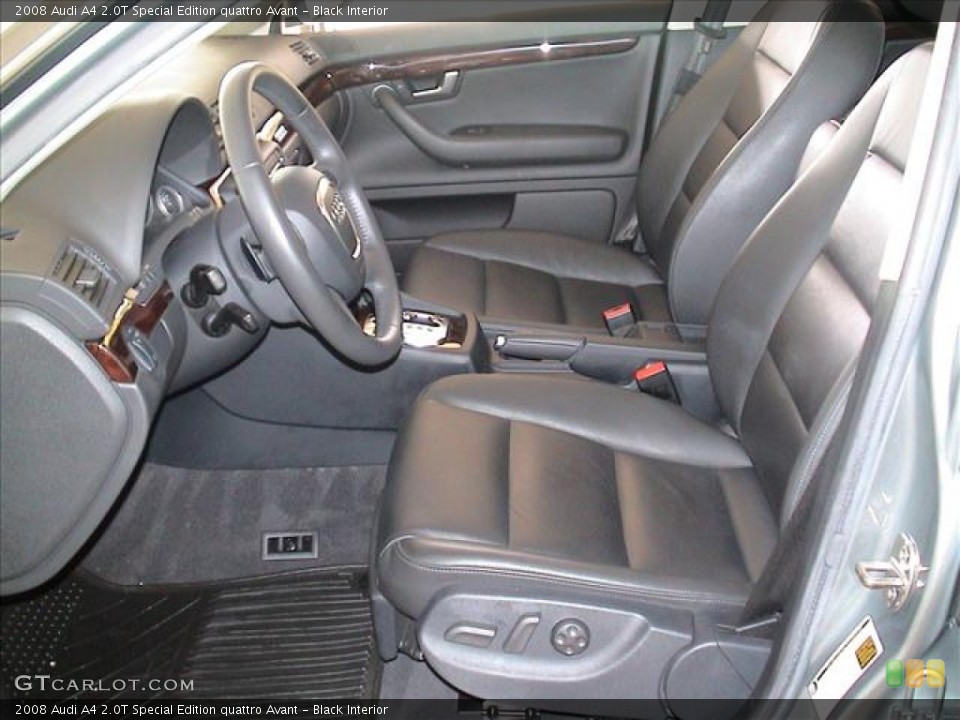 Black Interior Photo for the 2008 Audi A4 2.0T Special Edition quattro Avant #56097467