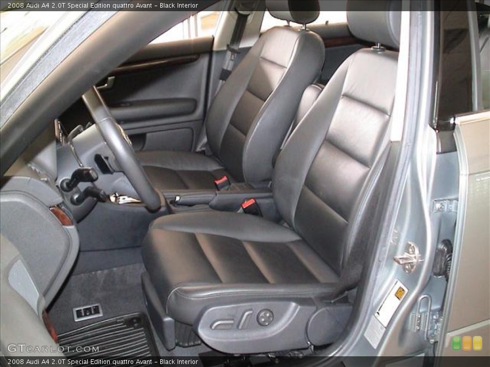 Black Interior Photo for the 2008 Audi A4 2.0T Special Edition quattro Avant #56097476