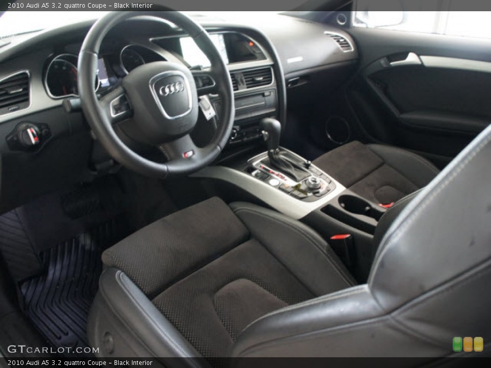 Black Interior Prime Interior for the 2010 Audi A5 3.2 quattro Coupe #56098520