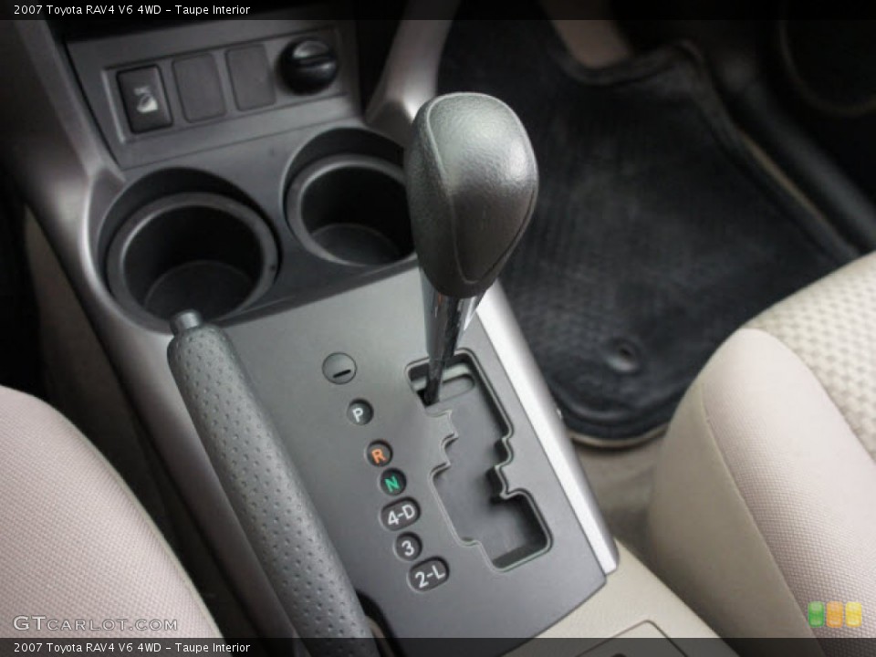 Taupe Interior Transmission for the 2007 Toyota RAV4 V6 4WD #56100299