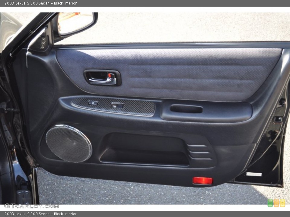 Black Interior Door Panel for the 2003 Lexus IS 300 Sedan #56100773