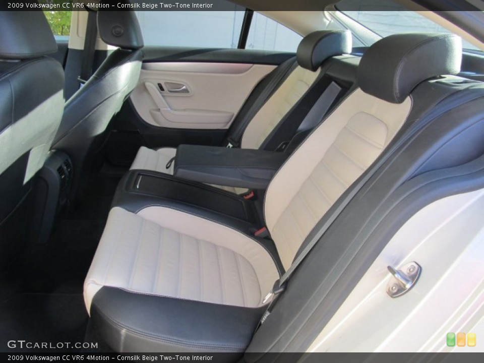 Cornsilk Beige Two-Tone Interior Photo for the 2009 Volkswagen CC VR6 4Motion #56104715