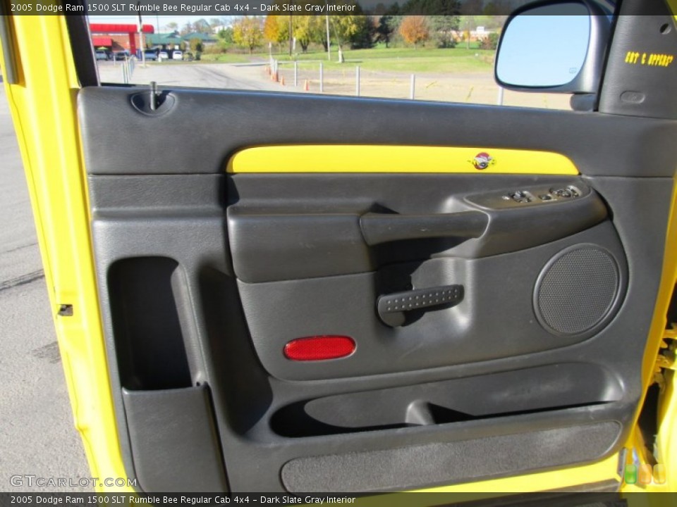 Dark Slate Gray Interior Door Panel for the 2005 Dodge Ram 1500 SLT Rumble Bee Regular Cab 4x4 #56104829