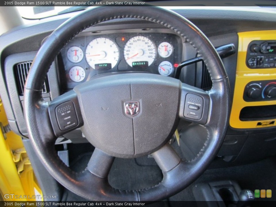 Dark Slate Gray Interior Gauges for the 2005 Dodge Ram 1500 SLT Rumble Bee Regular Cab 4x4 #56104847