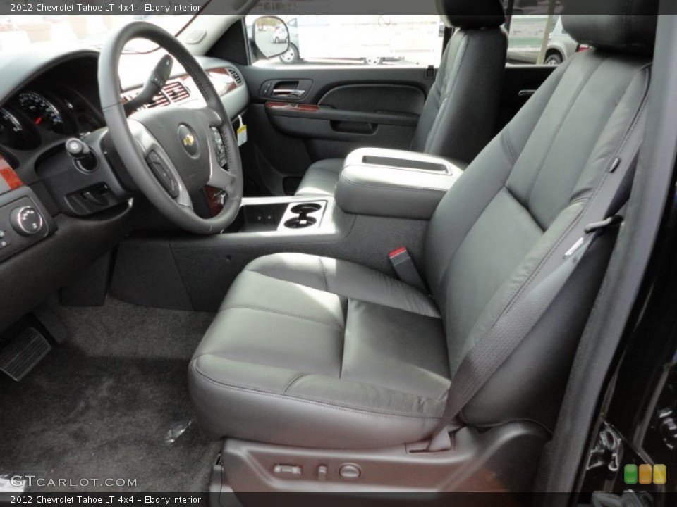 Ebony Interior Photo for the 2012 Chevrolet Tahoe LT 4x4 #56110376
