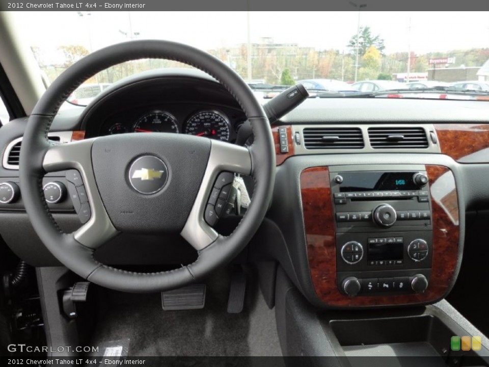 Ebony Interior Dashboard for the 2012 Chevrolet Tahoe LT 4x4 #56110394