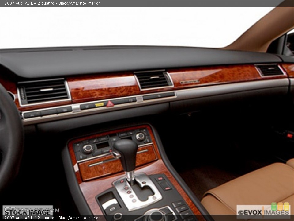 Black/Amaretto Interior Dashboard for the 2007 Audi A8 L 4.2 quattro #56110763