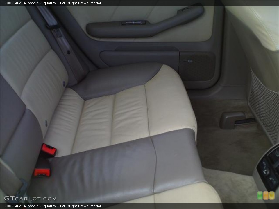 Ecru/Light Brown 2005 Audi Allroad Interiors