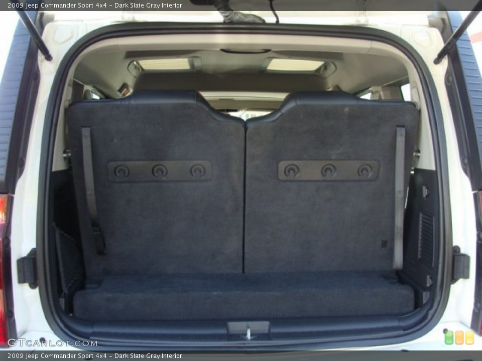 Dark Slate Gray Interior Trunk for the 2009 Jeep Commander Sport 4x4 #56111924