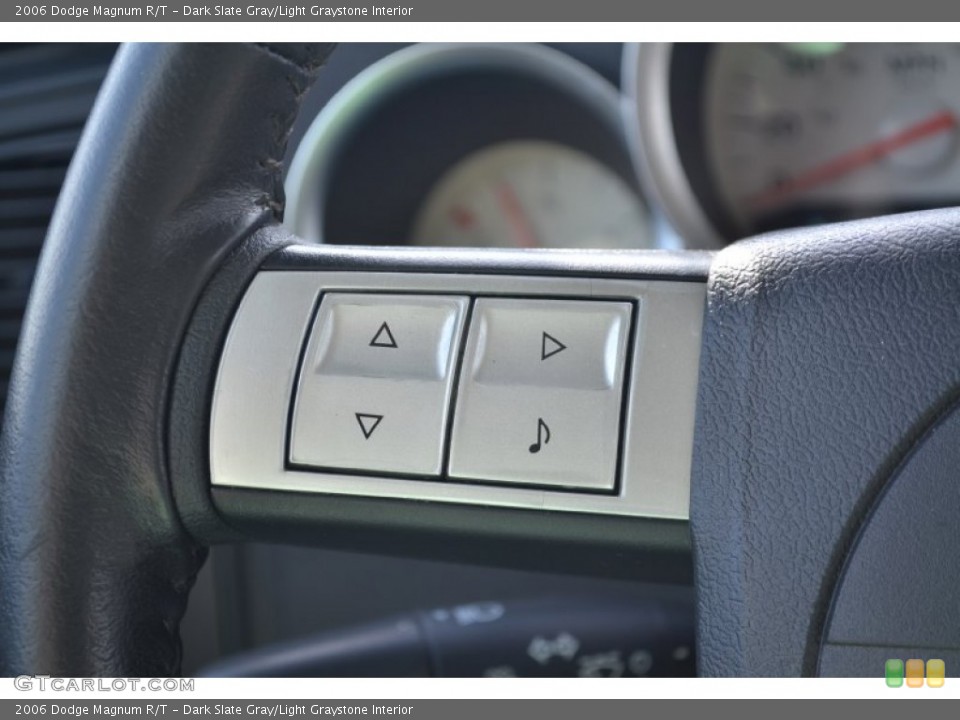 Dark Slate Gray/Light Graystone Interior Controls for the 2006 Dodge Magnum R/T #56112296