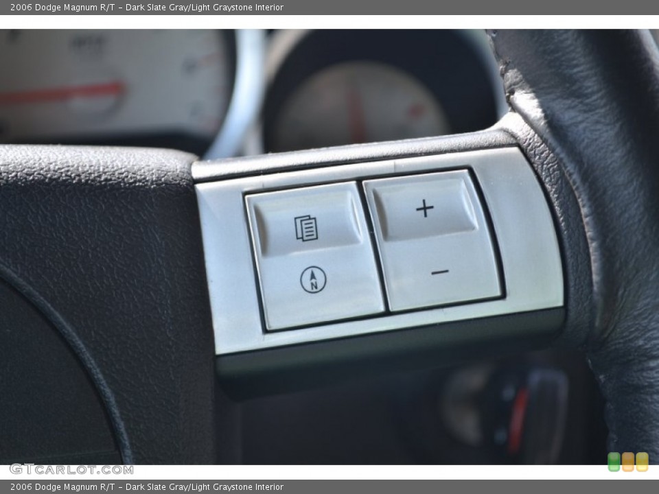 Dark Slate Gray/Light Graystone Interior Controls for the 2006 Dodge Magnum R/T #56112302