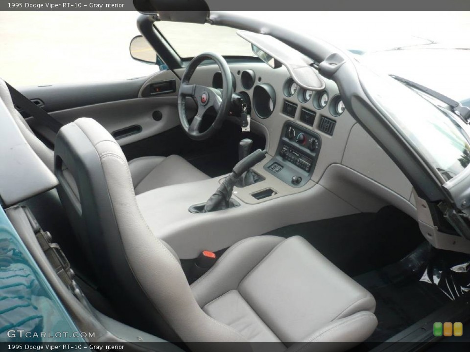 Gray Interior Photo For The 1995 Dodge Viper Rt 10 56114249