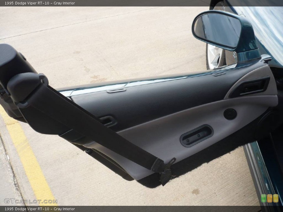 Gray Interior Door Panel for the 1995 Dodge Viper RT-10 #56114288