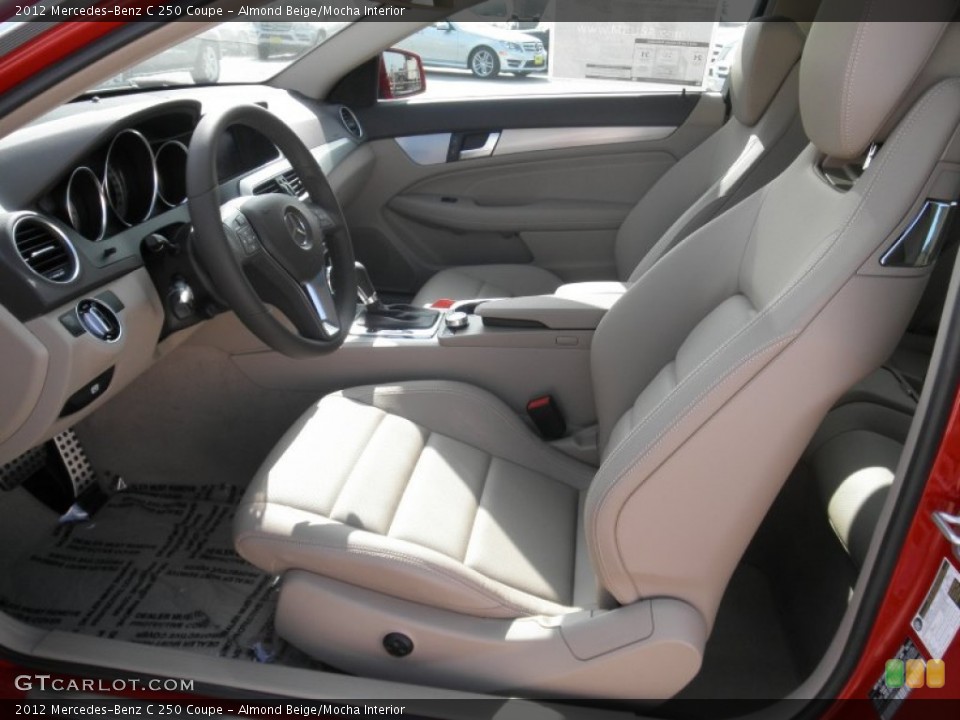 Almond Beige/Mocha Interior Photo for the 2012 Mercedes-Benz C 250 Coupe #56118353