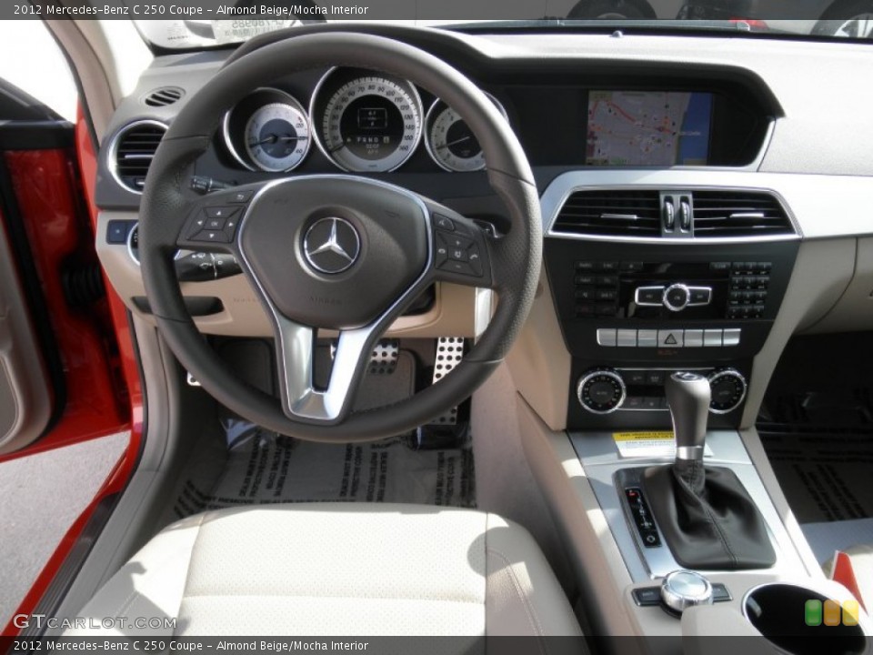 Almond Beige/Mocha Interior Transmission for the 2012 Mercedes-Benz C 250 Coupe #56118368