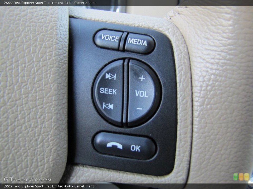 Camel Interior Controls for the 2009 Ford Explorer Sport Trac Limited 4x4 #56118449