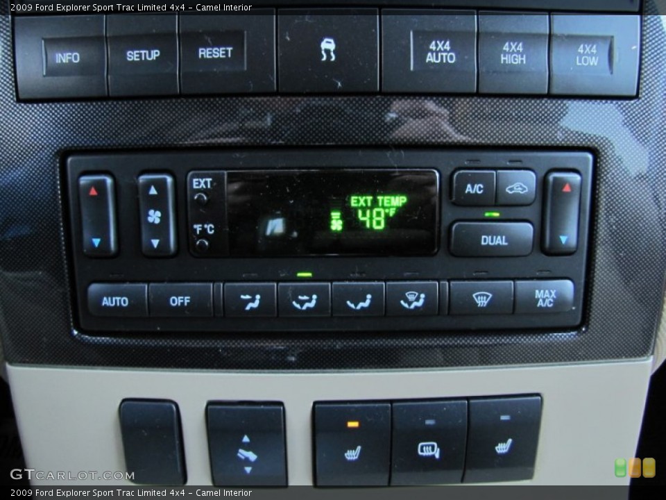 Camel Interior Controls for the 2009 Ford Explorer Sport Trac Limited 4x4 #56118491