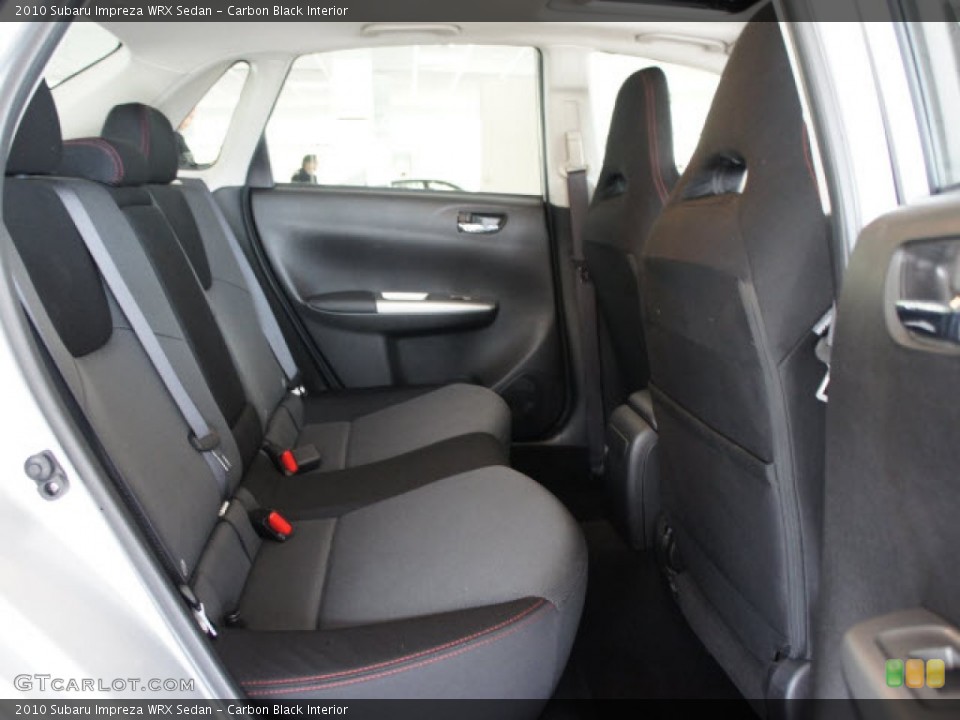 Carbon Black Interior Photo for the 2010 Subaru Impreza WRX Sedan #56118548