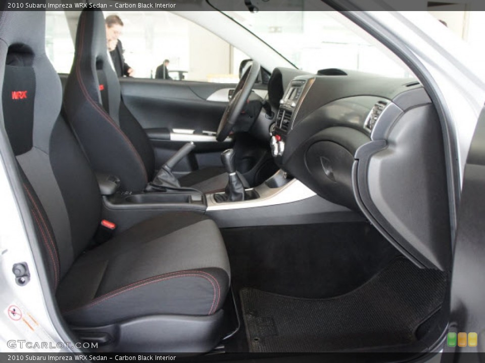 Carbon Black Interior Photo for the 2010 Subaru Impreza WRX Sedan #56118557