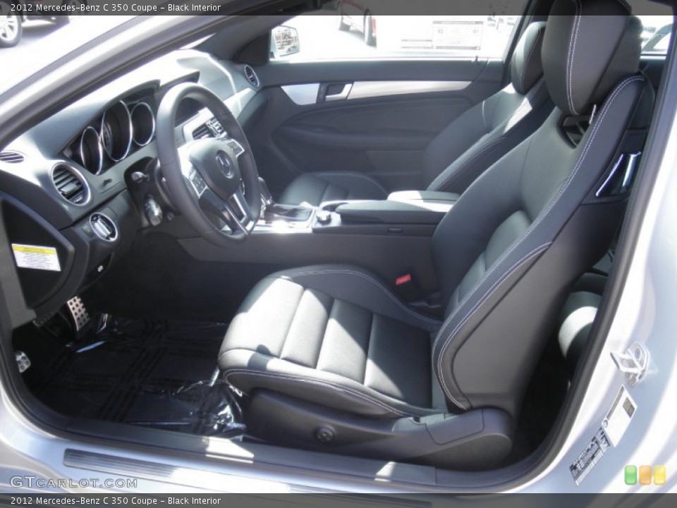 Black Interior Photo for the 2012 Mercedes-Benz C 350 Coupe #56118651