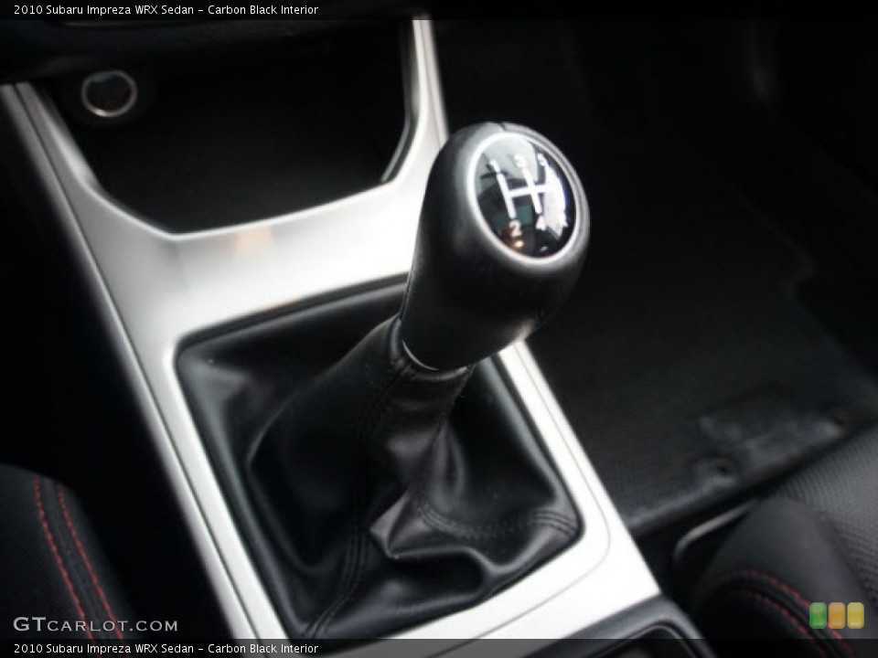 Carbon Black Interior Transmission for the 2010 Subaru Impreza WRX Sedan #56118652
