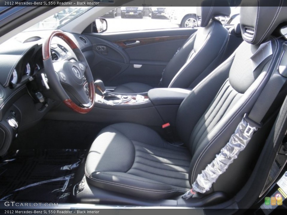 Black Interior Photo for the 2012 Mercedes-Benz SL 550 Roadster #56118752