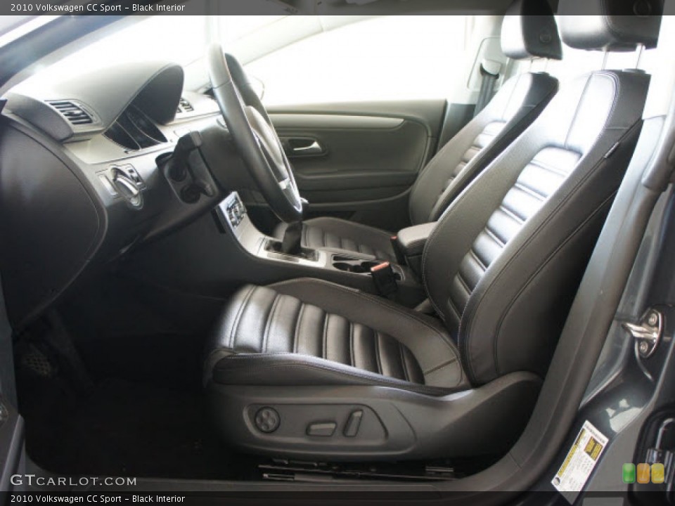 Black Interior Photo for the 2010 Volkswagen CC Sport #56118902