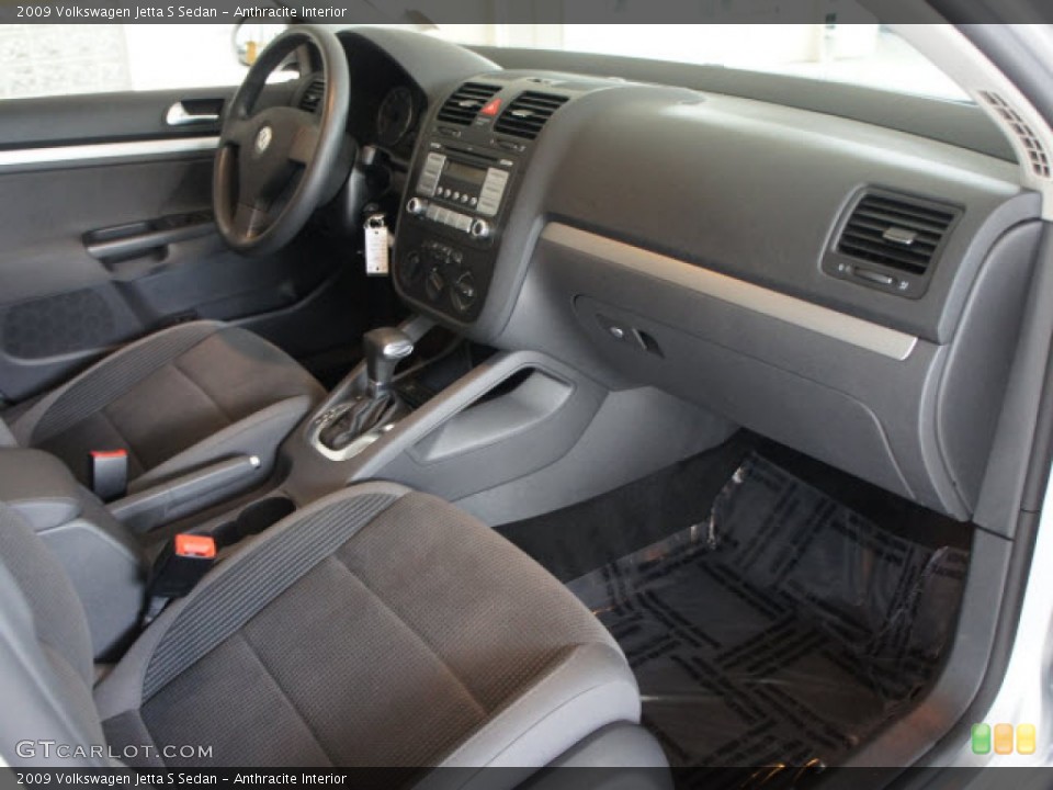 Anthracite Interior Dashboard for the 2009 Volkswagen Jetta S Sedan #56119142