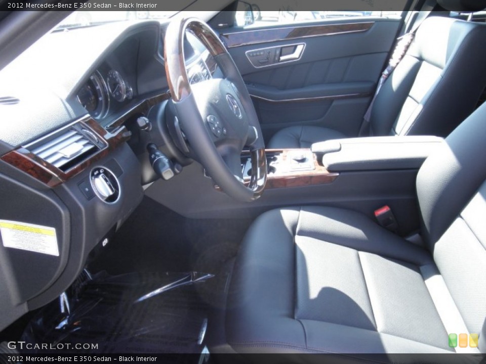 Black Interior Photo for the 2012 Mercedes-Benz E 350 Sedan #56119834