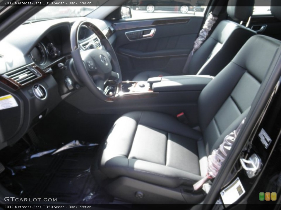 Black Interior Photo for the 2012 Mercedes-Benz E 350 Sedan #56119922