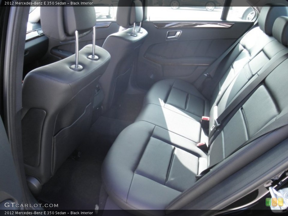 Black Interior Photo for the 2012 Mercedes-Benz E 350 Sedan #56119931