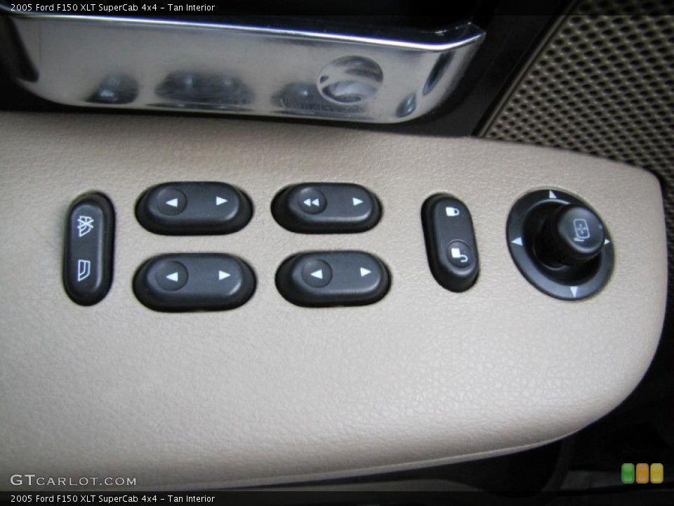 Tan Interior Controls for the 2005 Ford F150 XLT SuperCab 4x4 #56119976