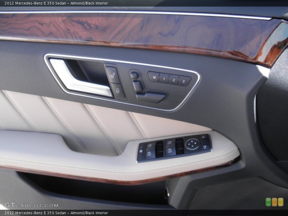 Almond/Black Interior Door Panel for the 2012 Mercedes-Benz E 350 Sedan #56120006