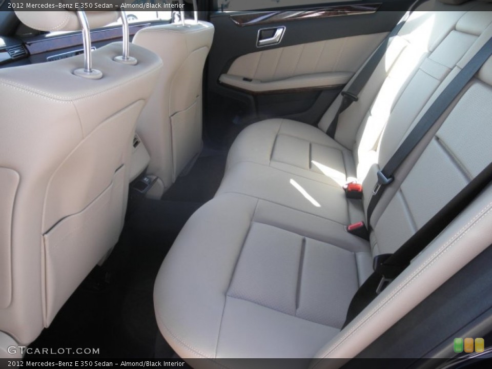Almond/Black Interior Photo for the 2012 Mercedes-Benz E 350 Sedan #56120024