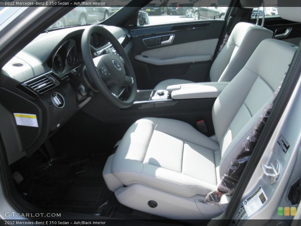 Ash/Black Interior Photo for the 2012 Mercedes-Benz E 350 Sedan #56120195