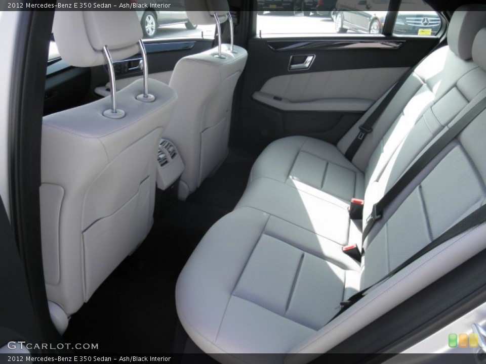 Ash/Black Interior Photo for the 2012 Mercedes-Benz E 350 Sedan #56120201
