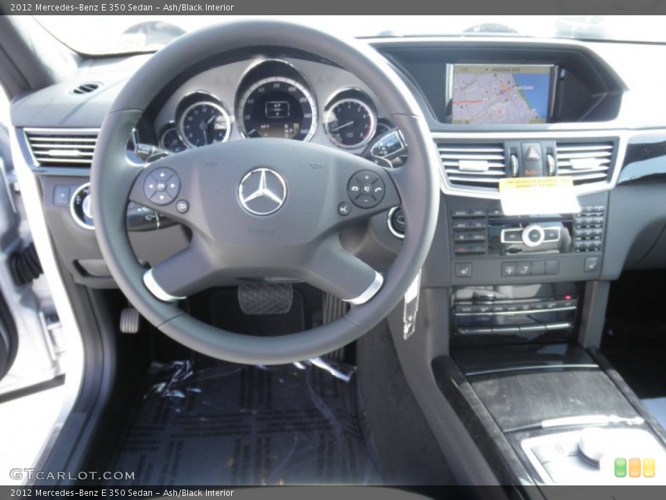 Ash/Black Interior Dashboard for the 2012 Mercedes-Benz E 350 Sedan #56120207