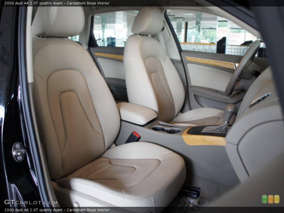 Cardamom Beige Interior Photo for the 2009 Audi A4 2.0T quattro Avant #56120216