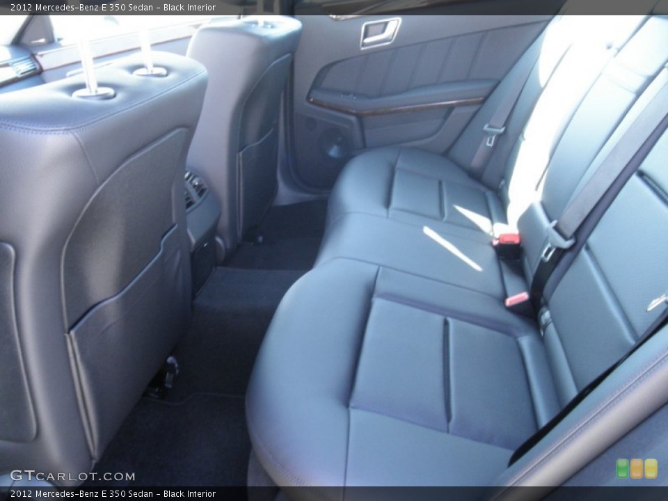 Black Interior Photo for the 2012 Mercedes-Benz E 350 Sedan #56120285