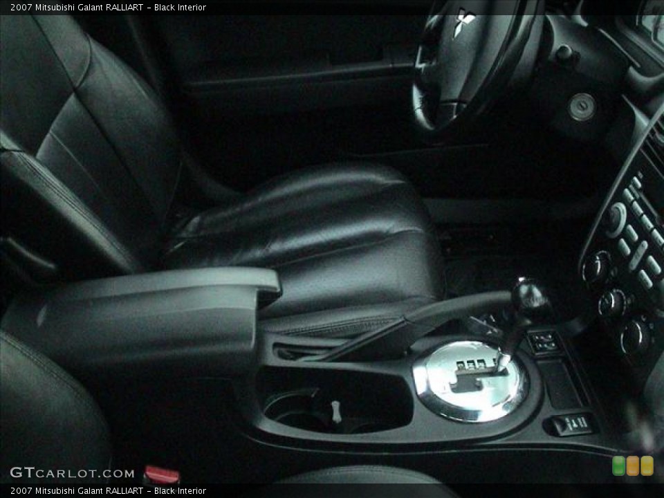 Black Interior Photo for the 2007 Mitsubishi Galant RALLIART #56120324