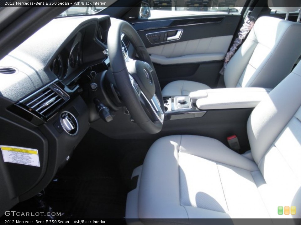 Ash/Black Interior Photo for the 2012 Mercedes-Benz E 350 Sedan #56120362