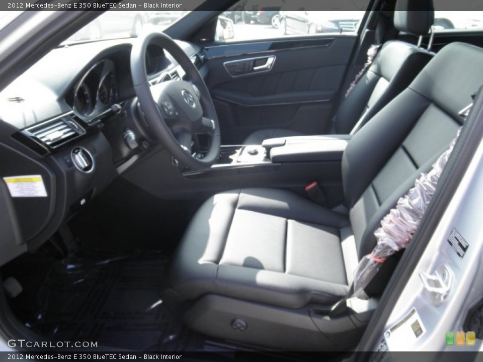 Black Interior Photo for the 2012 Mercedes-Benz E 350 BlueTEC Sedan #56120444