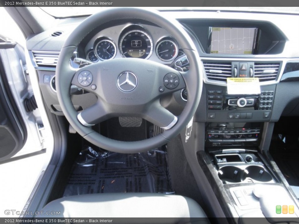 Black Interior Dashboard for the 2012 Mercedes-Benz E 350 BlueTEC Sedan #56120462