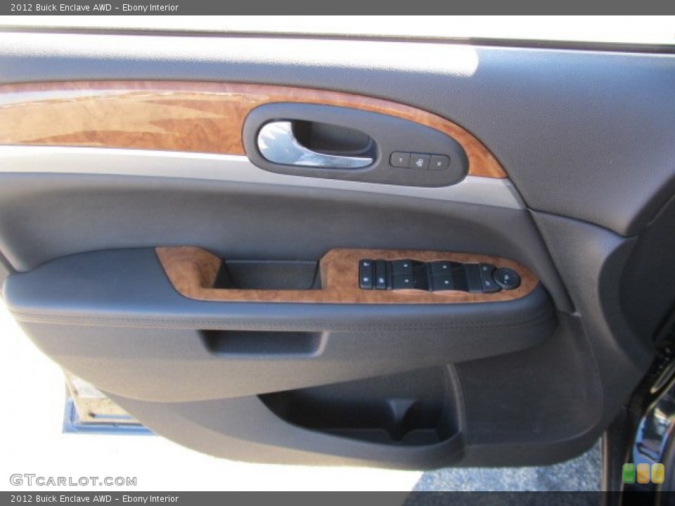Ebony Interior Door Panel for the 2012 Buick Enclave AWD #56120615