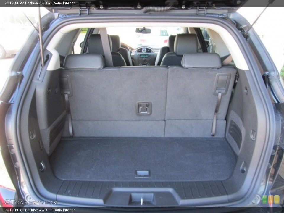 Ebony Interior Trunk for the 2012 Buick Enclave AWD #56120762