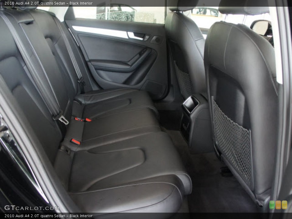 Black Interior Photo for the 2010 Audi A4 2.0T quattro Sedan #56121194