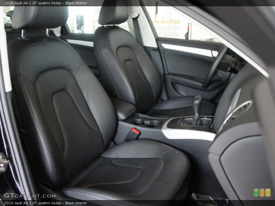 Black Interior Photo for the 2010 Audi A4 2.0T quattro Sedan #56121221