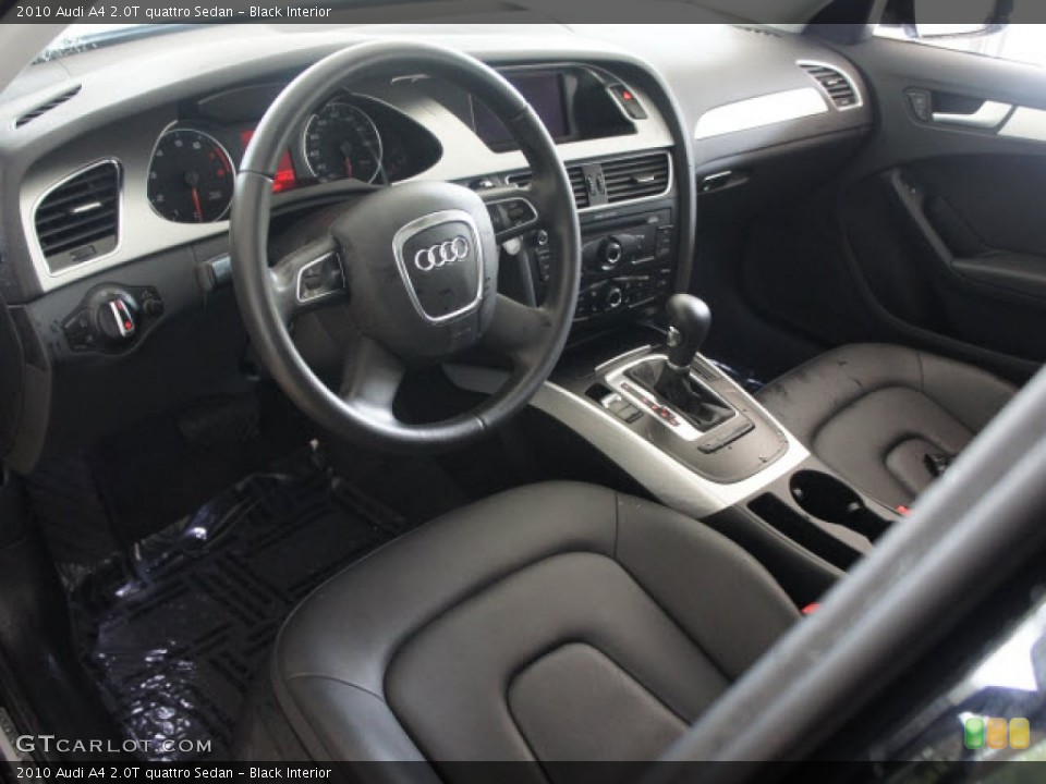 Black Interior Dashboard for the 2010 Audi A4 2.0T quattro Sedan #56121233