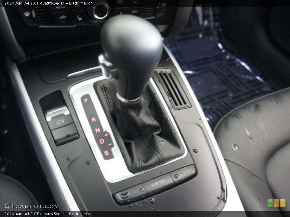 Black Interior Transmission for the 2010 Audi A4 2.0T quattro Sedan #56121272